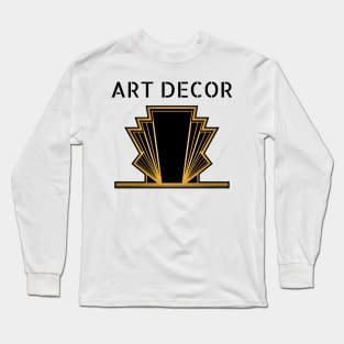 Art Deco, Deco, 1930s, 1920s, architecture, interior design, design gift Long Sleeve T-Shirt